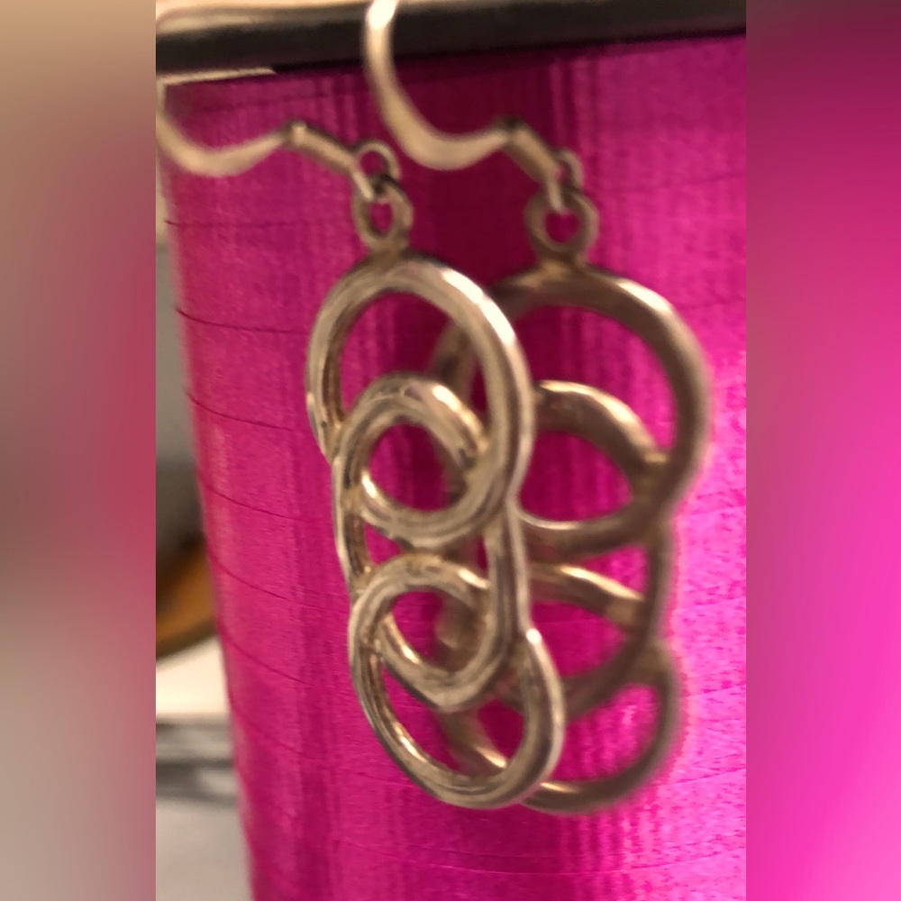 Celtic From Ireland! Sterling Silver Earrings! Vintage Earrings, Mother’s Day